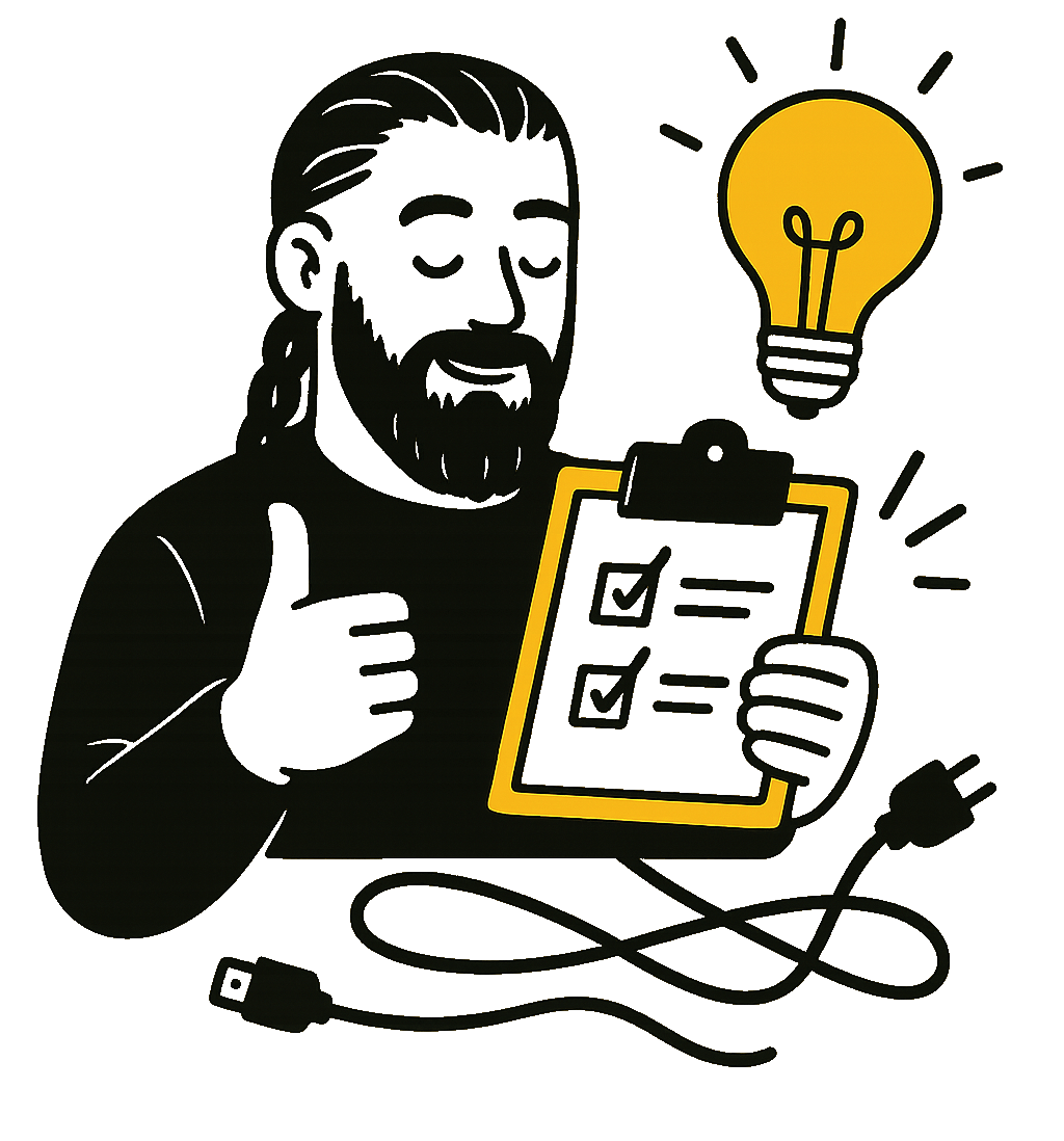 Casos y Cables - Chorch con clipboard, cables y una idea